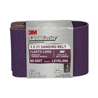 3M 9192SB-ES SandBlaster Sanding Belts 3 in x 21 in - Micro Parts & Supplies, Inc.