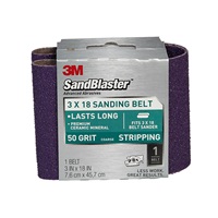 3M 9190SB-ES SandBlaster Sanding Belts 3 in x 18 in - Micro Parts & Supplies, Inc.