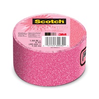 3M Scotch(R) Duct Tape 908-PNKGLR-C, 1.88 in x 5 yd (48 mm x 4,57 m) Hot Pink Glitter