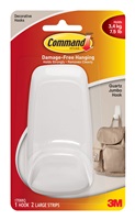3M Command(TM) Quartz Jumbo Hook 17088Q-ES, Jumbo