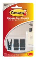 3M Command(TM) Slate Spring Clip 17089S-ES, Small