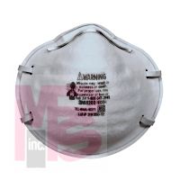 3M 8200HB5-A Sanding and Fiberglass Respirator   - Micro Parts & Supplies, Inc.