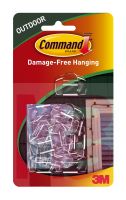3M Command(TM) Outdoor Light Clips with Foam Strips Value Pack 17017CLRAWVPES