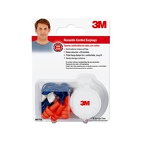 3M 90716-3-10DC Corded Reusable Earplugs  - Micro Parts & Supplies, Inc.