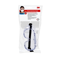 3M Chemical Splash/Impact Goggle, 91252-80025, 14/case