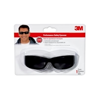 3M 90191-8V025 Eye Protection Black frame / Gray Lens - Micro Parts & Supplies, Inc.