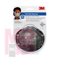 3M Paint Odor Respirator 8247PA1-A-NA  1 each/pack 12 packs/case