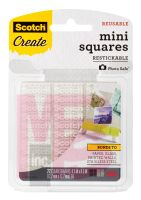 3M Scotch Reusable Mini Squares R103-CFT  0.5 in x 0.5 in (12.7 mm x 12.7 mm)