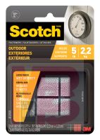 3M Scotch Outdoor Fasteners RFLD7020  7/8 in x 7/8 in (22.2 mm x 22.2 mm)