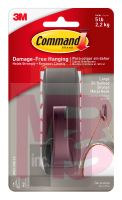 3M Command Modern Reflections Large Metal Hook MR03-ORB-ES  Oil Rubbed Bronze
