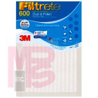 3M Filtrete Dust & Pollen Reduction Filters 9833DC-H-6  20 in x 25 in x 1 in (50.8 cm x 63.5 cm x 2.54 cm) 1/Pack