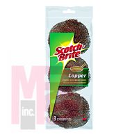 3M Scotch-Brite Copper Coated Scouring Pad  213C  8/3