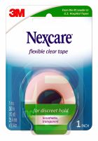 3M Nexcare Flexible Clear First Aid Tape 771-1PK  1 in x 10 yds.