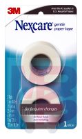 3M Nexcare Gentle Paper First Aid Tape 781-2PK  1 in x 10 yds  (Carded  2 PK)