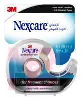 3M Nexcare Gentle Paper Tape Dispenser 789  3/4 in x 8 yd (19 mm x 7.31 mm)