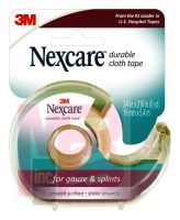 3M Nexcare Durable Cloth First Aid Tape Dispenser 799  3/4 in x 6 yd
