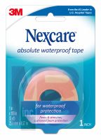 3M Nexcare Absolute Waterproof First Aid Tape 731  1 in x 180 in (25.4mm x 4.57m)
