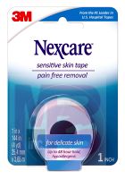 3M Nexcare Sensitive Skin Tape SLT-1  1 in x 4 yd (25 4 mm x 3 65 m)