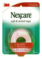 3M Nexcare Soft & Stretch Tape 751  1 in x 216 in (25 4 mm x 5 48 m)