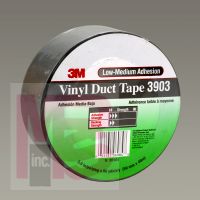 3M Vinyl Duct Tape 3903 Gray  3 in x 50 yd 6.5 mil 18 per case Conveniently Packaged