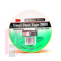 3M Vinyl Duct Tape 3903 Yellow  2 in x 50 yd 6.5 mil 24 per case Conveniently Packaged