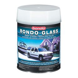 Bondo Bondo-Glass Fiberglass Reinforced Filler, 274, 1 Gallon (US) Can (Net Wt 10 lb 1 oz), 4 per case