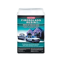 Bondo Fiberglass Resin, 404, 1 Gallon (US) Can (Net Wt 118 fl oz), 4 per case