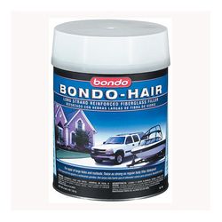 Bondo Bondo-Hair Long Strand Fiberglass Reinforced Filler, 764, 1 Gallon (US) Can (Net Wt 8 lb 2 oz), 4 per case