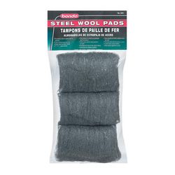 Bondo Steel Wool 3 pack, 820, 12 per case