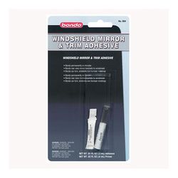 Bondo Windshield Mirror & Trim Adhesive, 994, 0.03 fl oz, 6 per case