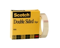 3M 666 Scotch Double Coated Tape 1 in x 1296 in (25.4 mm x 32.9 m) - Micro Parts & Supplies, Inc.