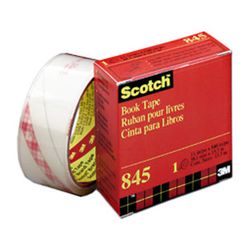 3M 845 Scotch Book Tape 1-1/2 in x 15 yd Roll - Micro Parts & Supplies, Inc.