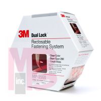 3M MP3560 Dual Lock Reclosable Fastener 250 Clear 1 in x 5 yd 0.22 in engaged thickness - Micro Parts & Supplies, Inc.