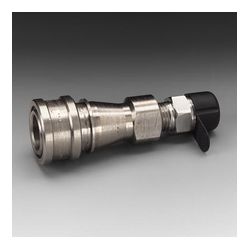 3M Socket W-3263SS, 1/4 in Body Size, 3/8 in MPT, Stainless Steel 1/Case