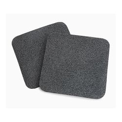 3M Safety-Walk Slip-Resistant General Purpose Tapes and Treads 610, Black, 5.5 in x 5.5 in, Tread, 50/case