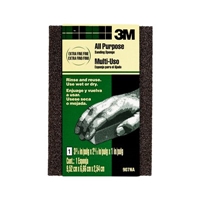 3M 907 Small Area Sanding Sponge 3.75 in x 2.625 in x 1 in Extra Fine/Fine - Micro Parts & Supplies, Inc.