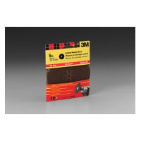 3M Aluminum Oxide Disc 9151DC-NA, 5 in, Medium 80 grit, 5/pk