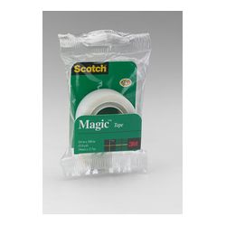 Scotch Magic Tape 205, 3/4 in x 500 in Roll