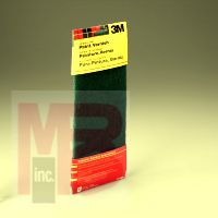 3M Hand Sanding Stripping Pad 7413NA  4.375 in x 11 in  Green  Coarse