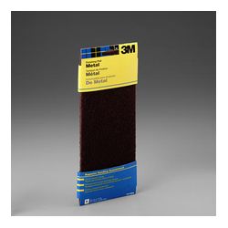 3M 7414 Hand Sanding Metal Finishing Pad 4.375 in x 11 in Maroon Medium - Micro Parts & Supplies, Inc.