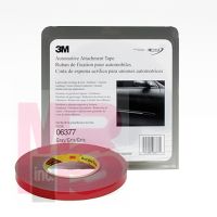 3M 6377 Automotive Attachment Tape 06377 Gray 1/2 in x 20 yd 30 mil - Micro Parts & Supplies, Inc.
