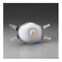 3M 8214 Particulate Respirator  N95  with Faceseal and Nuisance Level Organic Vapor Relief  - Micro Parts & Supplies, Inc.