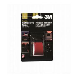 3M Scotchlite Reflective Tape 03459C, 2 in x 36 in, Red