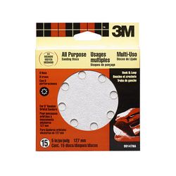 3M Pro-Pak Hookit Abrasive Disc 99147NA, 80 Grit, 5 in 8-hole Discs, Mass Packout