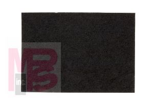 3M 7200 Black Stripper Pad 12 in x 18 in - Micro Parts & Supplies, Inc.