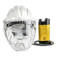 3M AS-400LBC Airstream(TM) Headgear-Mounted Powered Air Purifying Respirator (PAPR) System Respiratory Protection - Micro Parts & Supplies, Inc.