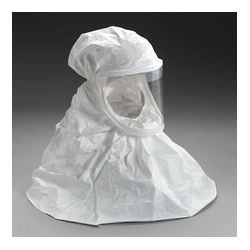 3M BE-10-20 White Respirator Hood Respiratory Protection (Formerly 522-01-11R20) Regular - Micro Parts & Supplies, Inc.