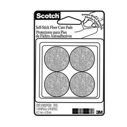 3M Self-Stick Floor Protection Pads 767ES, 8 Pads/Pack, 6/Inner, 24/Case E/F/S