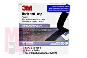 3M MP3526N/MP3527N Fastener Hook and Loop S001 White 1 in x 5 yd 0.15 in Engaged Thickness - Micro Parts & Supplies, Inc.