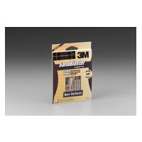3M SandBlaster Bare Surfaces Sanding Sponges, 20917-80, Med 80, Sleeved, 12 Per Case